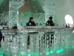 Ice Hotel Bar